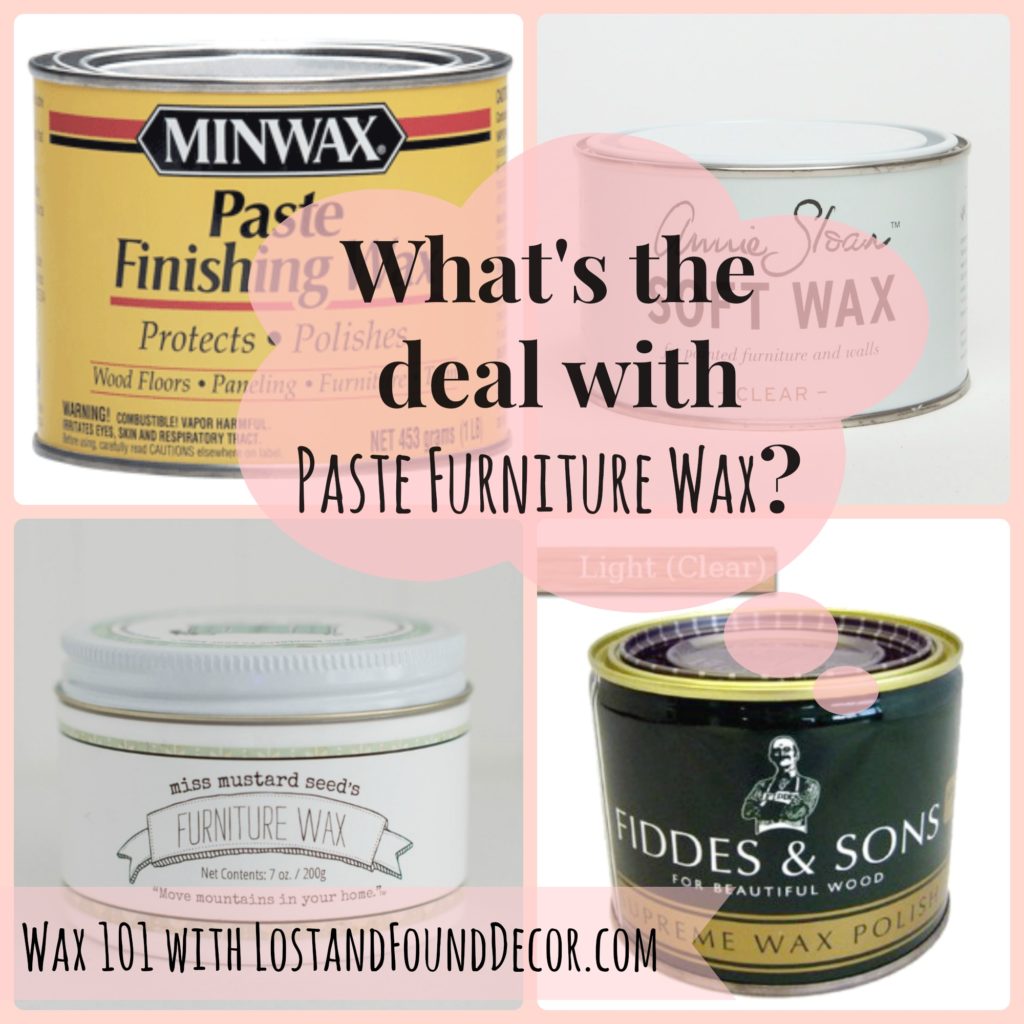 Furniture Wax 101 What's the Deal with Paste Furniture Wax?