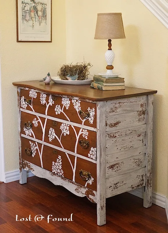 milk paint dresser