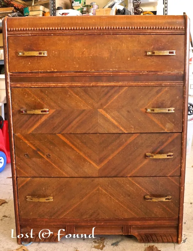 waterfall dresser