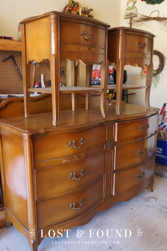 French Provincial Bedroom Set Reveal Lost Found