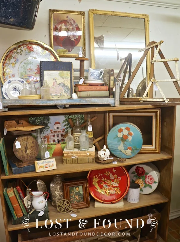 Antique Booth Display
