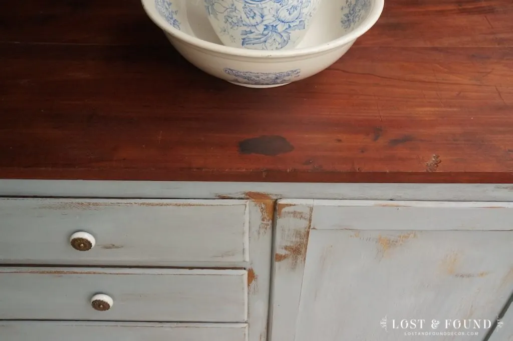 milk paint cabinet furniture makeover