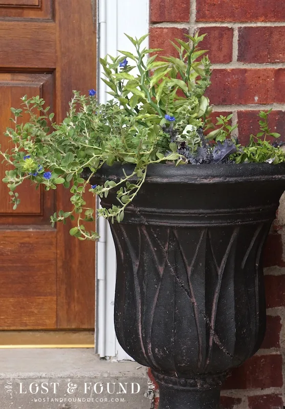 Front door planters