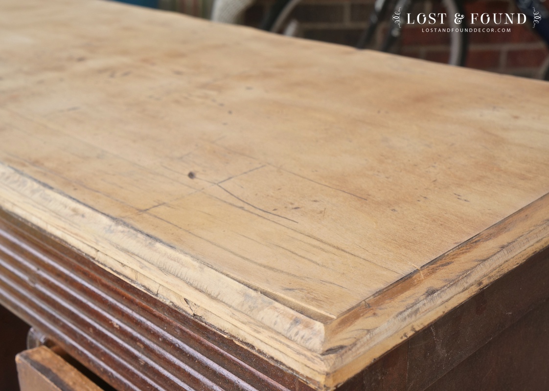 Applying Stain How To Refinish A Table Top Or Dresser Part 2 Lost Found - How To Sand And Stain Wooden Table