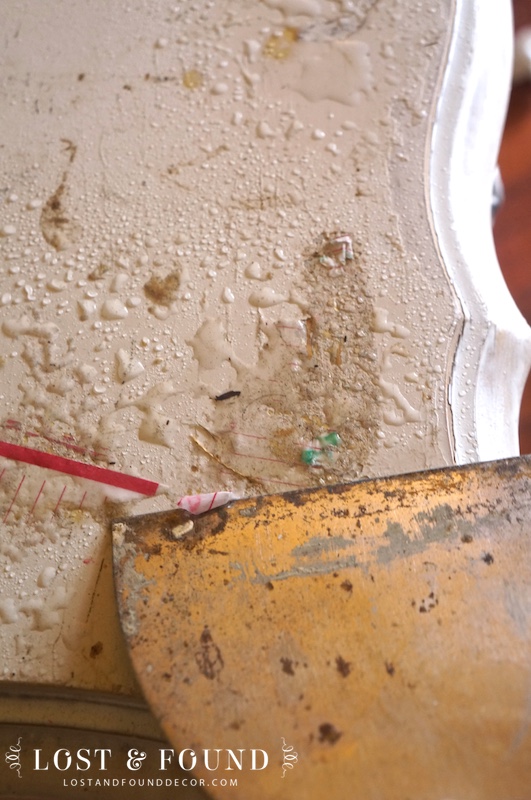 Prepping Dirty Furniture for Chalk Paint