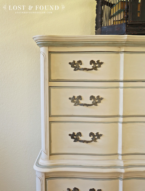 French Provincial Chest Furniture Makeover