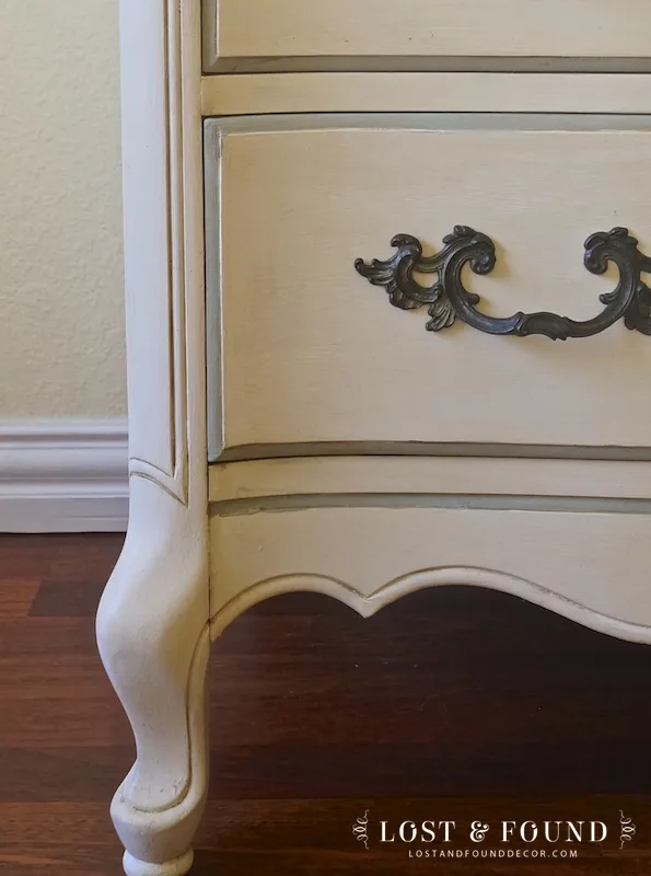 French Provincial Chest Furniture Makeover