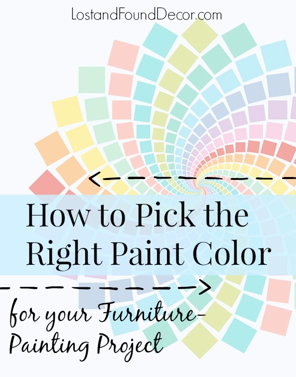 How to Pick the right paint color