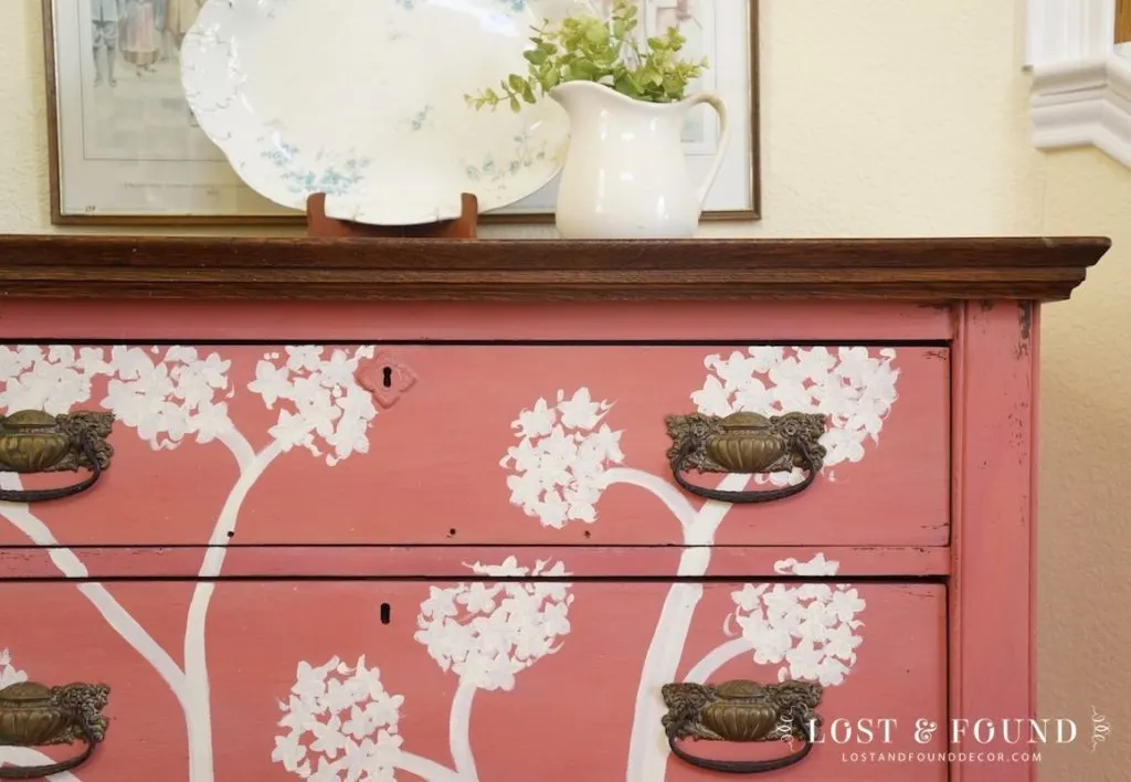 milk paint dresser furniture makeover