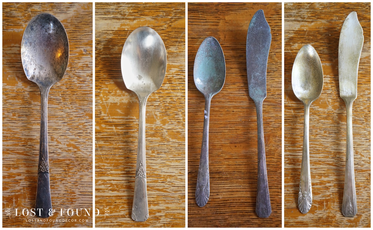Salvaging Old Flatware How to Remove Tarnish