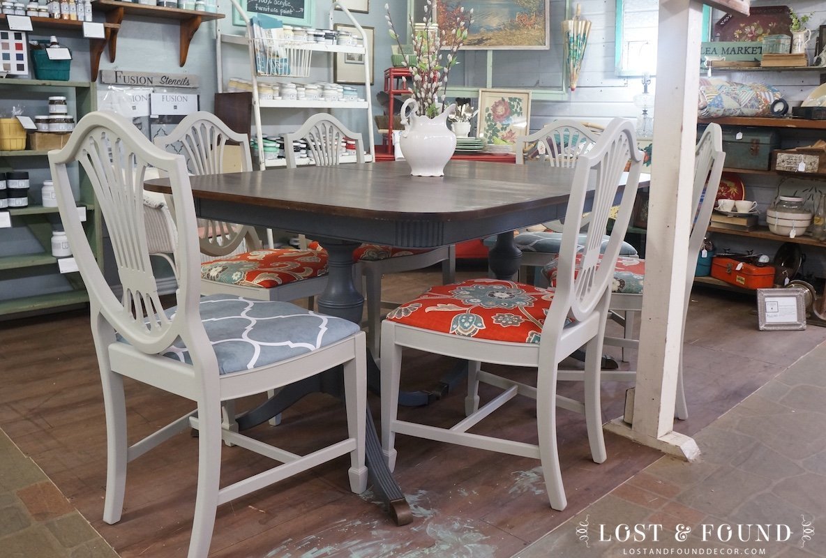 Soapstone and Bedford Dining Set 