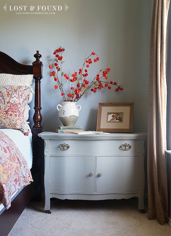 Makeover using Fusion Mineral Paint in the color Linen