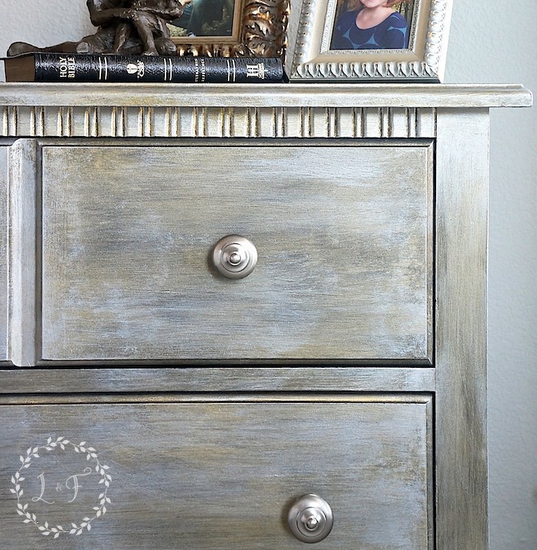 How to Paint Furniture with Metallic Paint