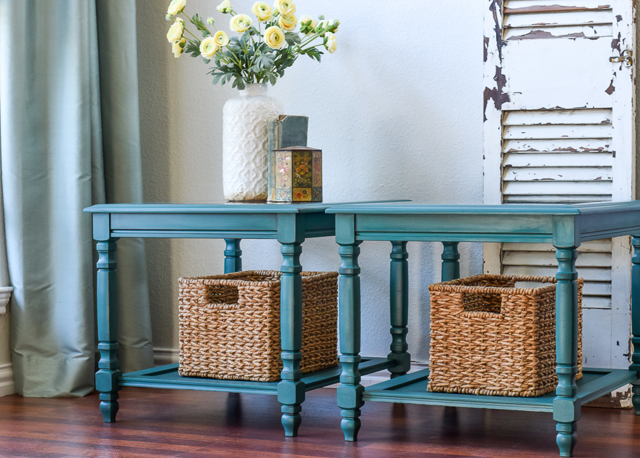 how to apply glaze to painted furniture after photos