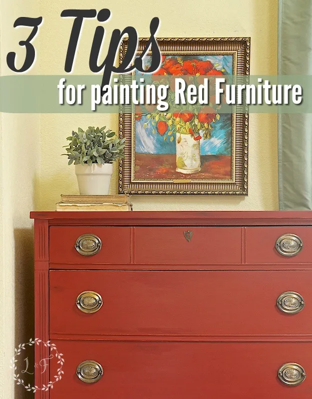 3 tips for red