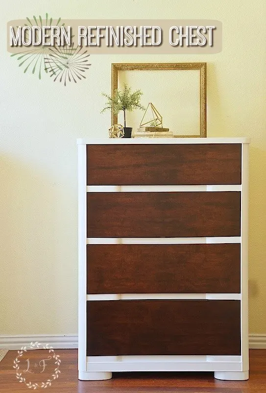 Modern Chest of Drawers Furniture Makeover