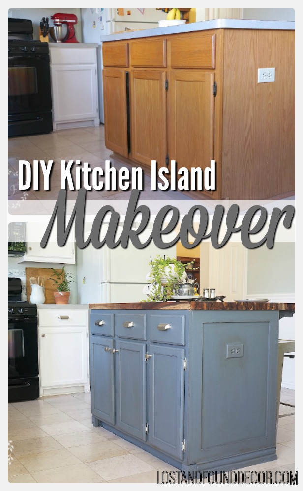 diy kitchen island makeover