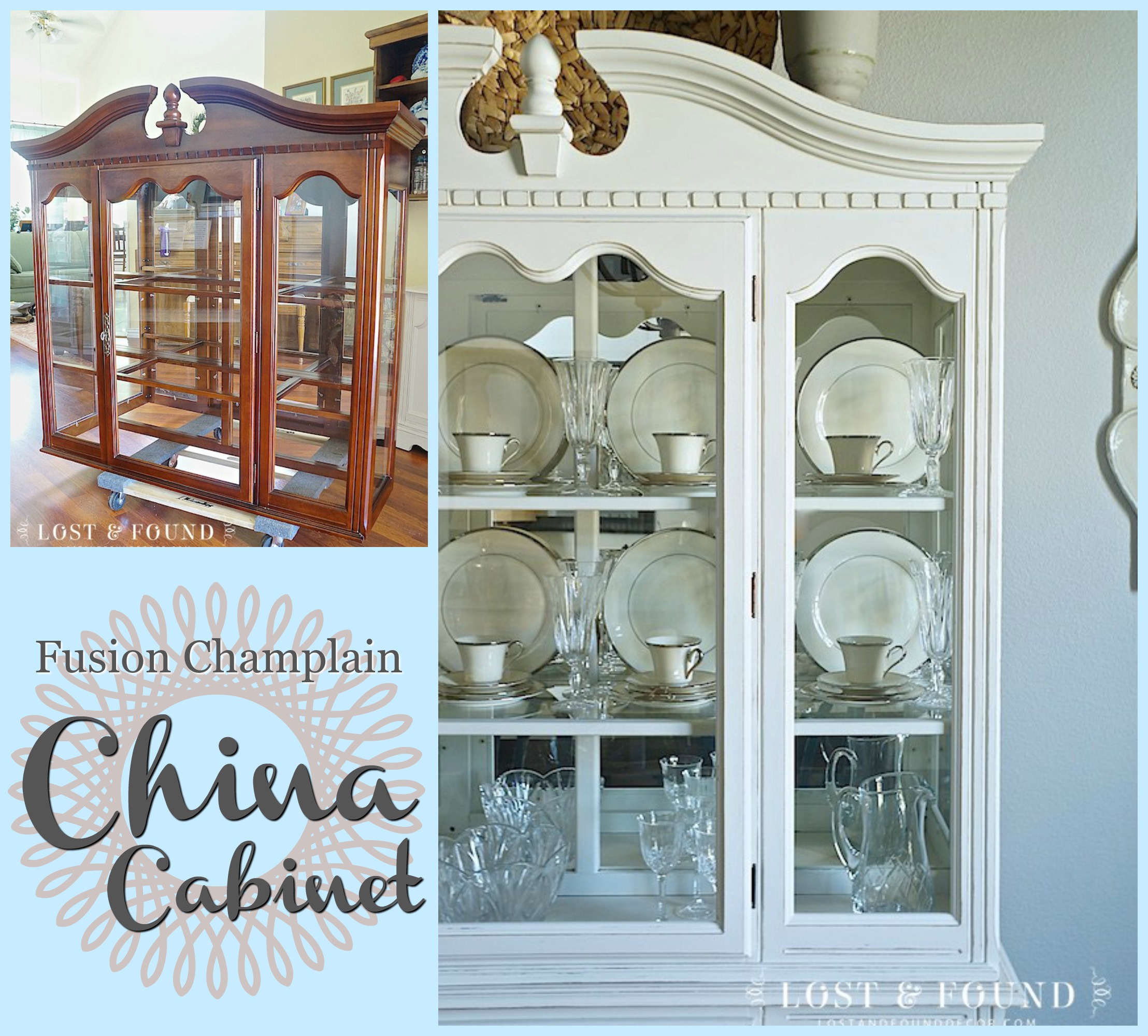 Champlain china cabinet