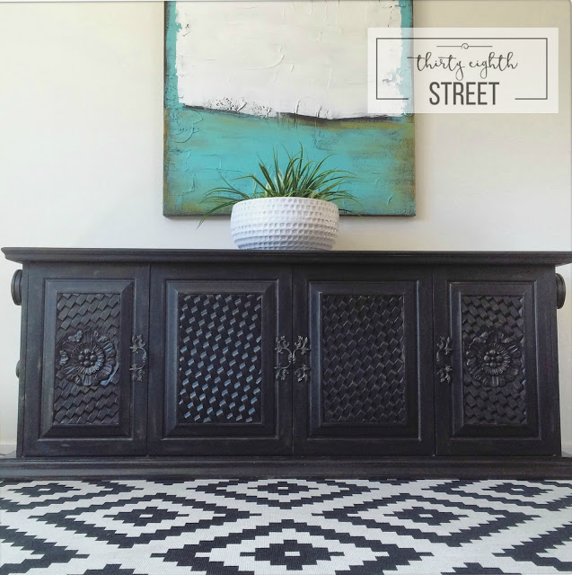 Refinished Media Console 1036