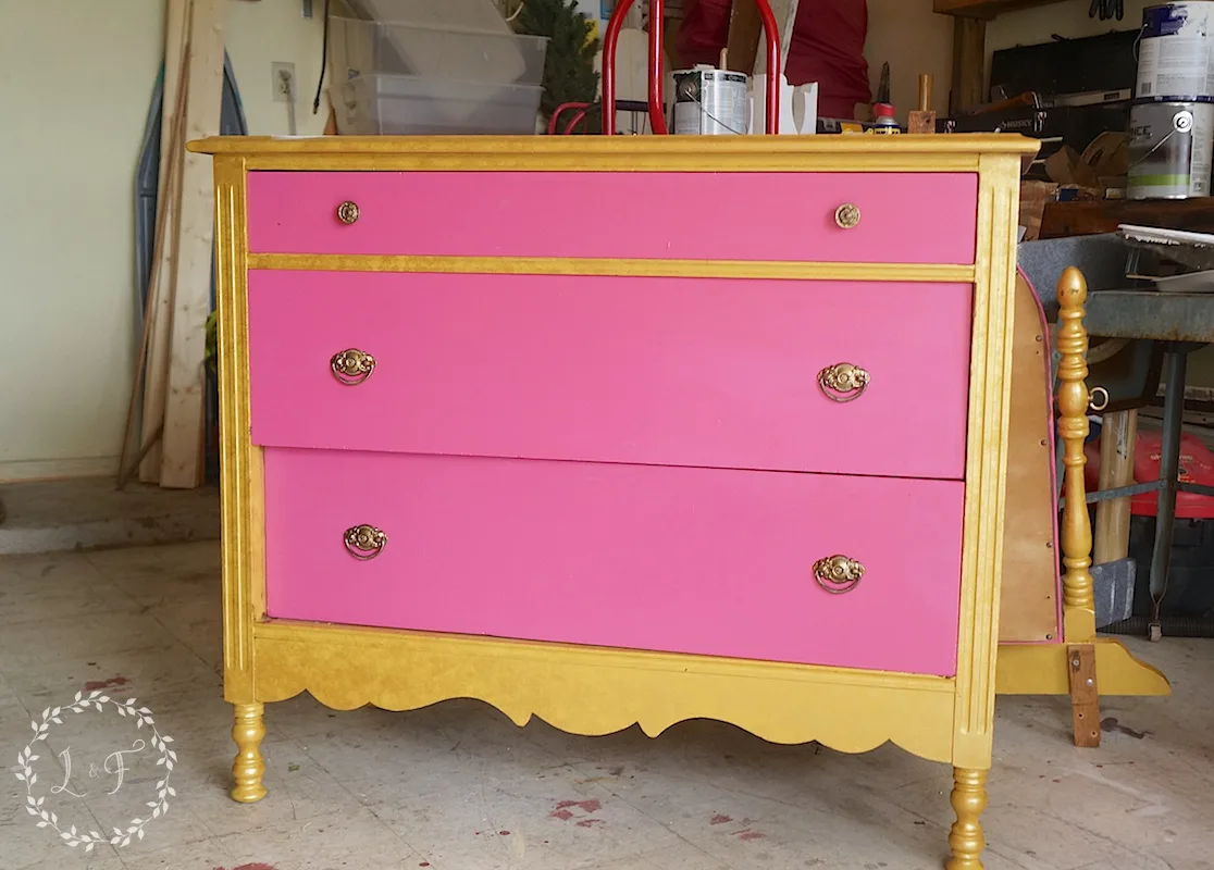 Linen White Chalk Paint Dresser Makeover - Farmhouse on Boone