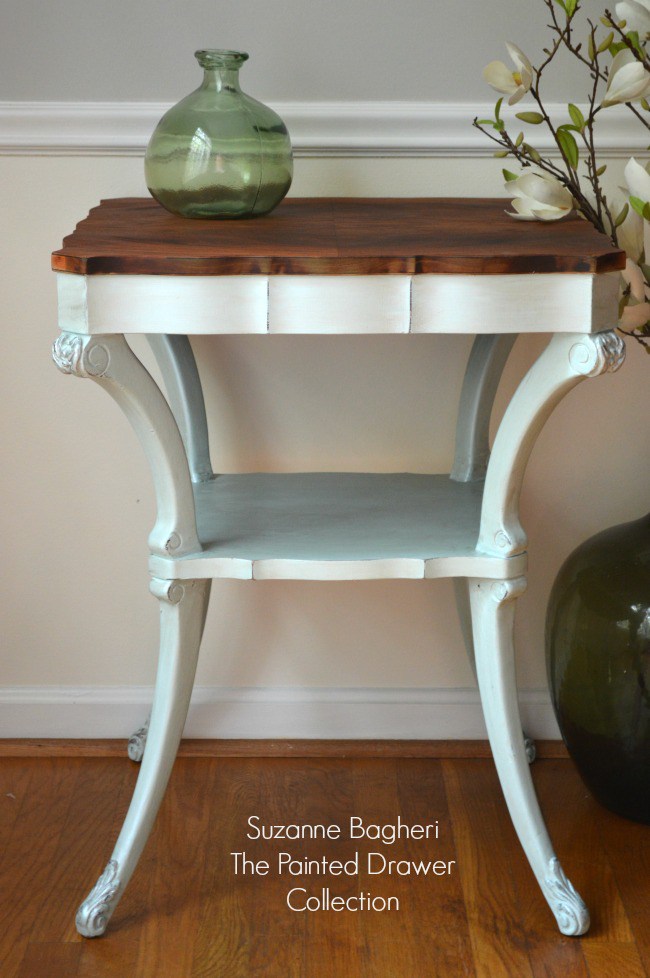 Vintage-Table-painted-in-Icicle-Blue
