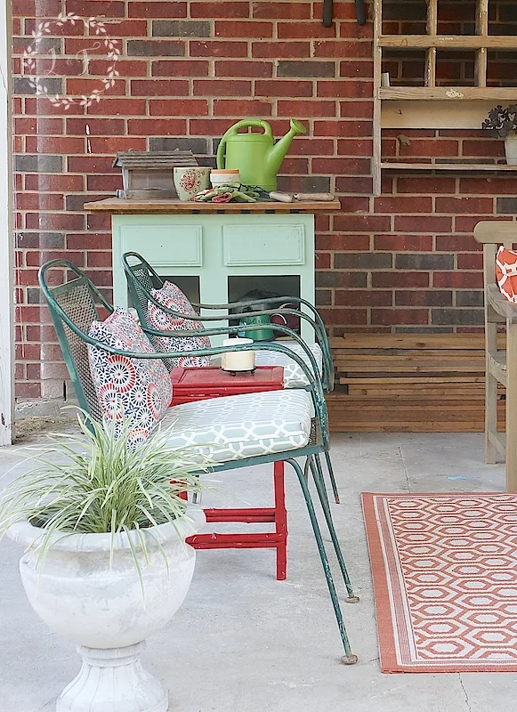 Budget Friendly Patio Makeover