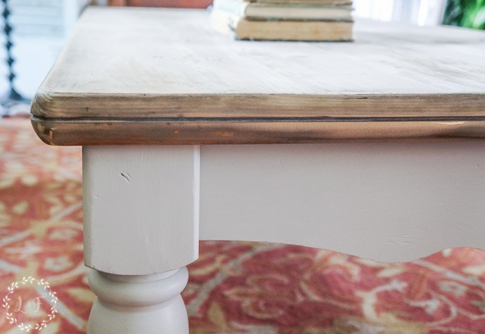 Pine Coffee Table Makeover | Farmhouse Style
