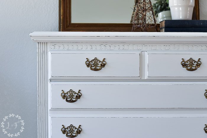 Chest of Drawers Makeover with Fusion Raw Silk