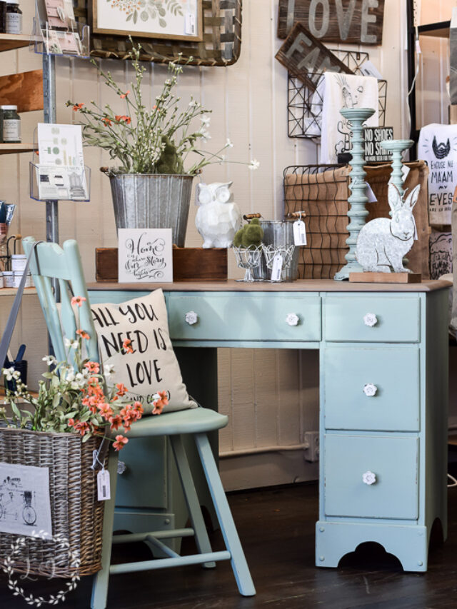 Antique Booth Inspiration for Spring!