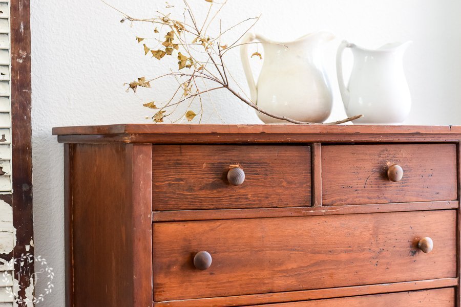 Revive Your Antique Oak Chest of Drawers with Hemp Oil