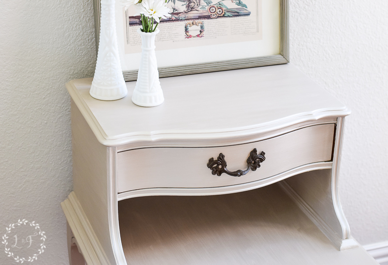How to Paint Furniture with Metallic Paint
