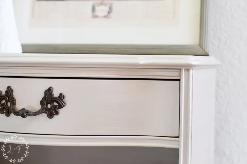 How to Paint Furniture with Metallic Paint