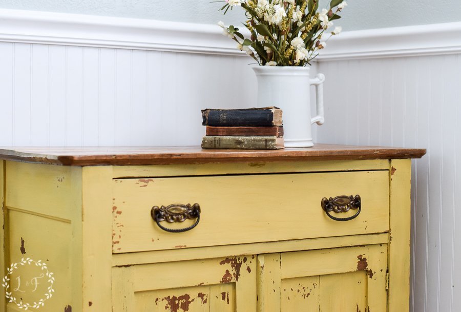 Mustard furniture paint deals