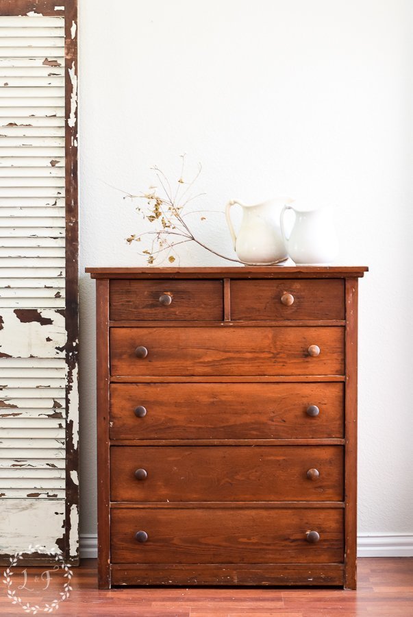Antique Oak Chest Of Drawers, Chest And Dresser Difference