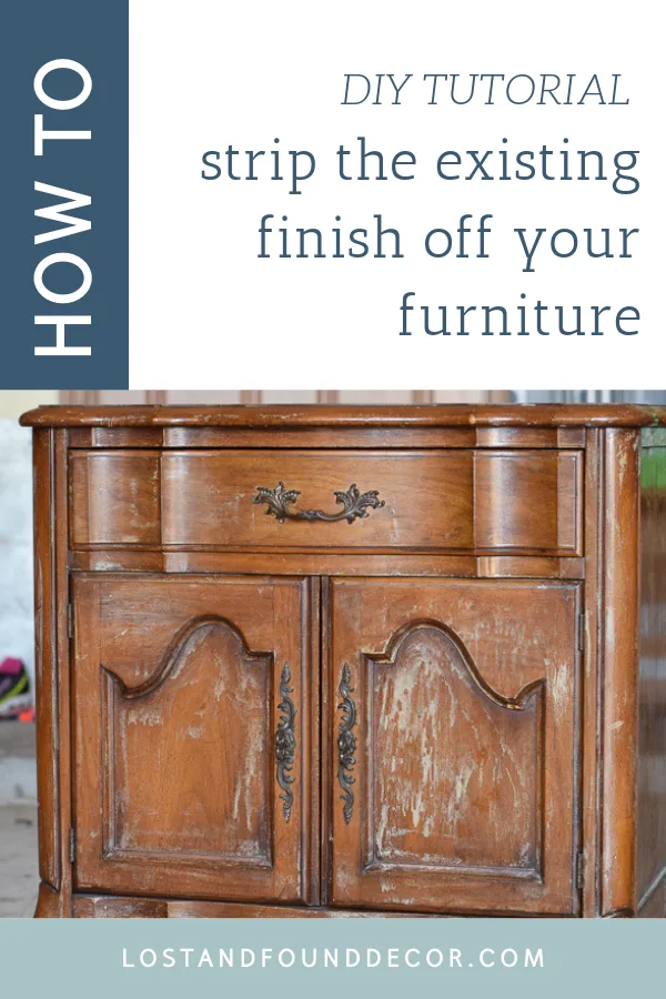 How to strip furniture