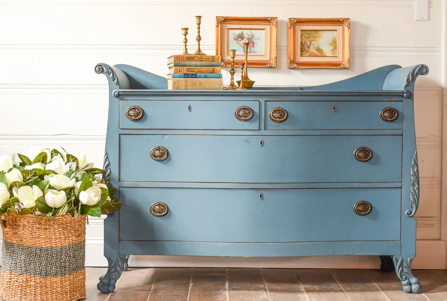 Meet Our Newest Paint Antique Dresser Makeover Lost Found Decor