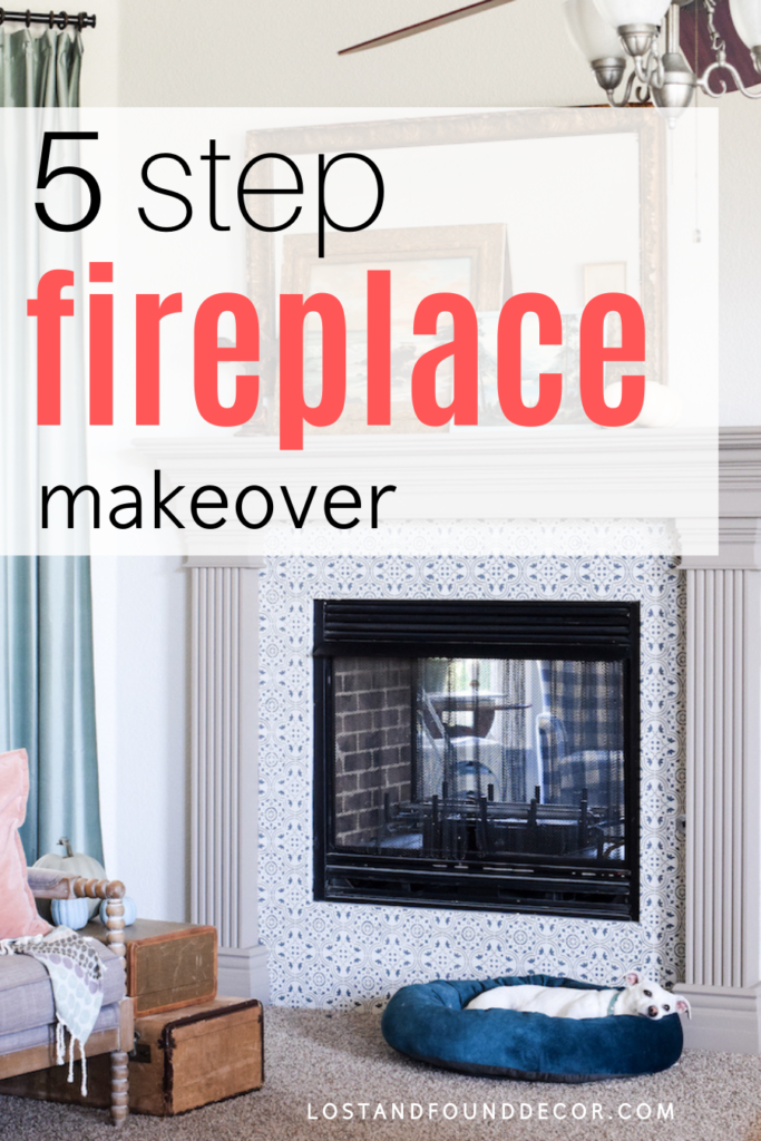 How to Update Your Fireplace with Paint