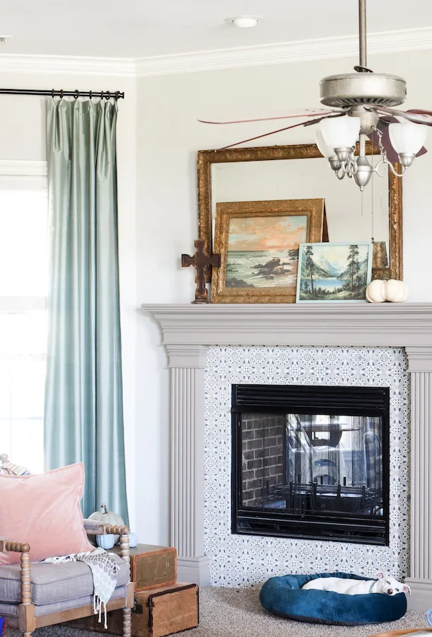 How to Update Your Fireplace with Paint