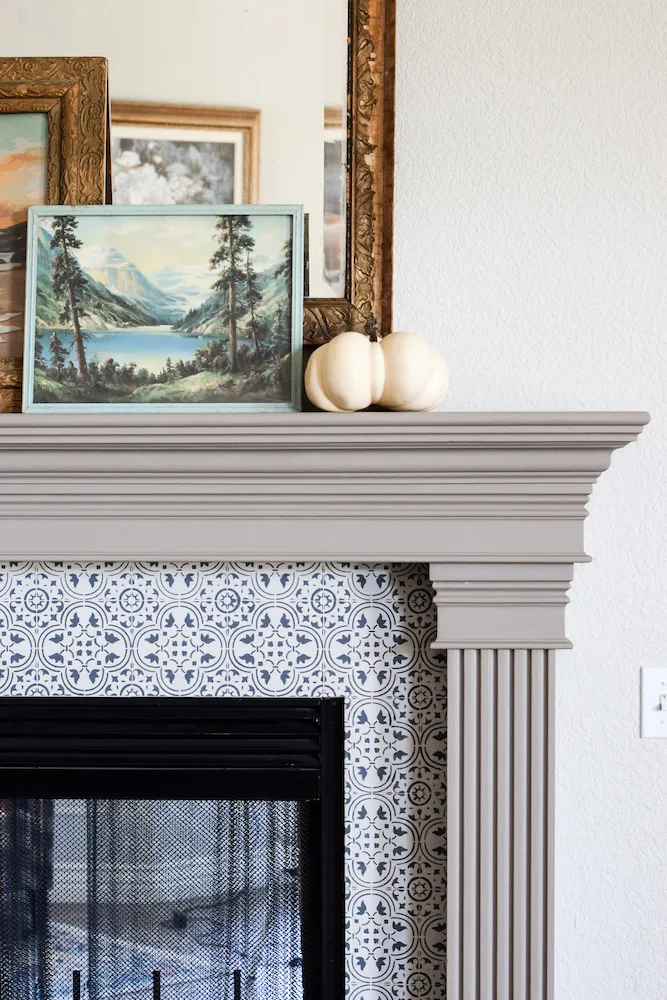 How to Update Your Fireplace with Paint