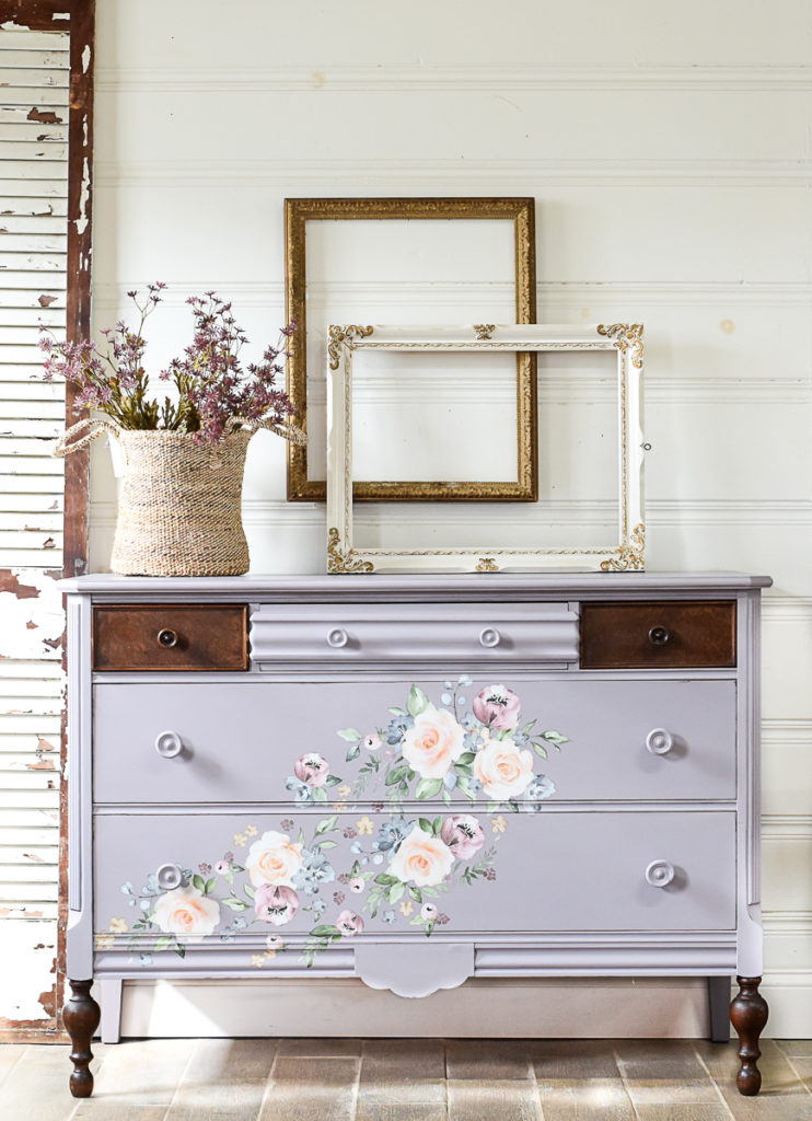 Antique Painted Dresser