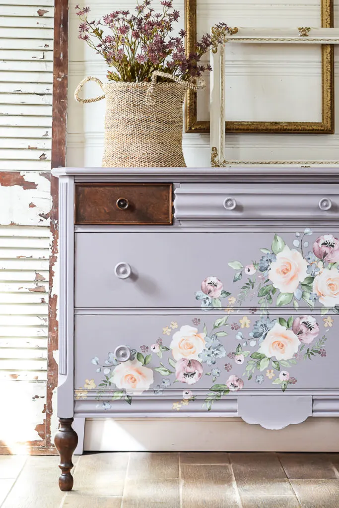 Antique Painted Dresser