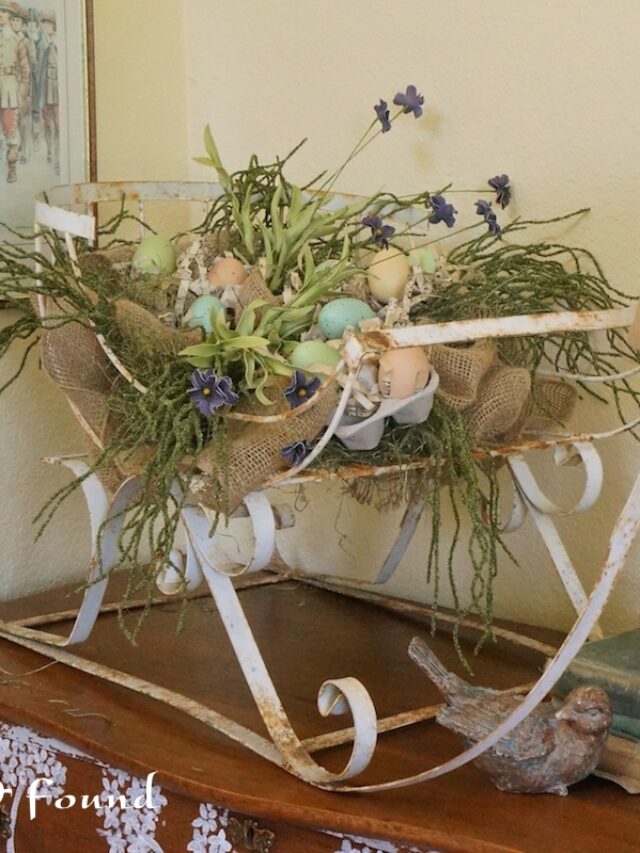 DIY Spring Centrepiece – Perfect for Easter!