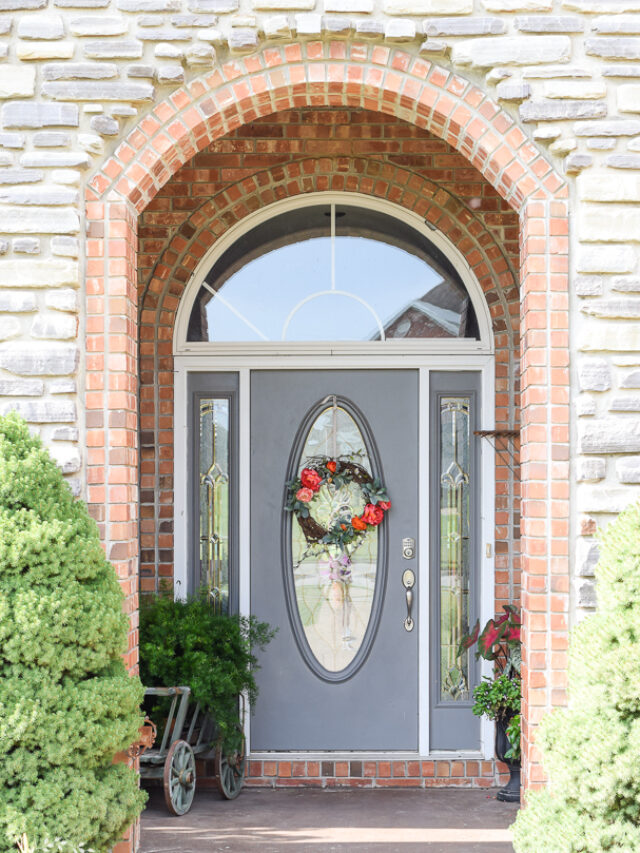 DIY Front Entryway Upgrading to Make an Inviting First Impression