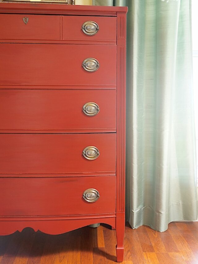 Tips for Painting Bold Red Furniture No One Tells You