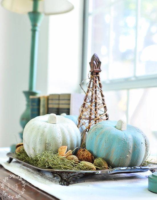 dollar tree pumpkin craft