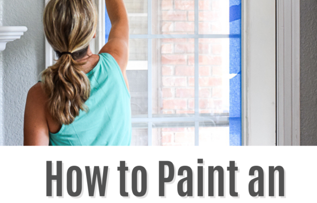 How to Paint Interior Door with Fusion Mineral Paint