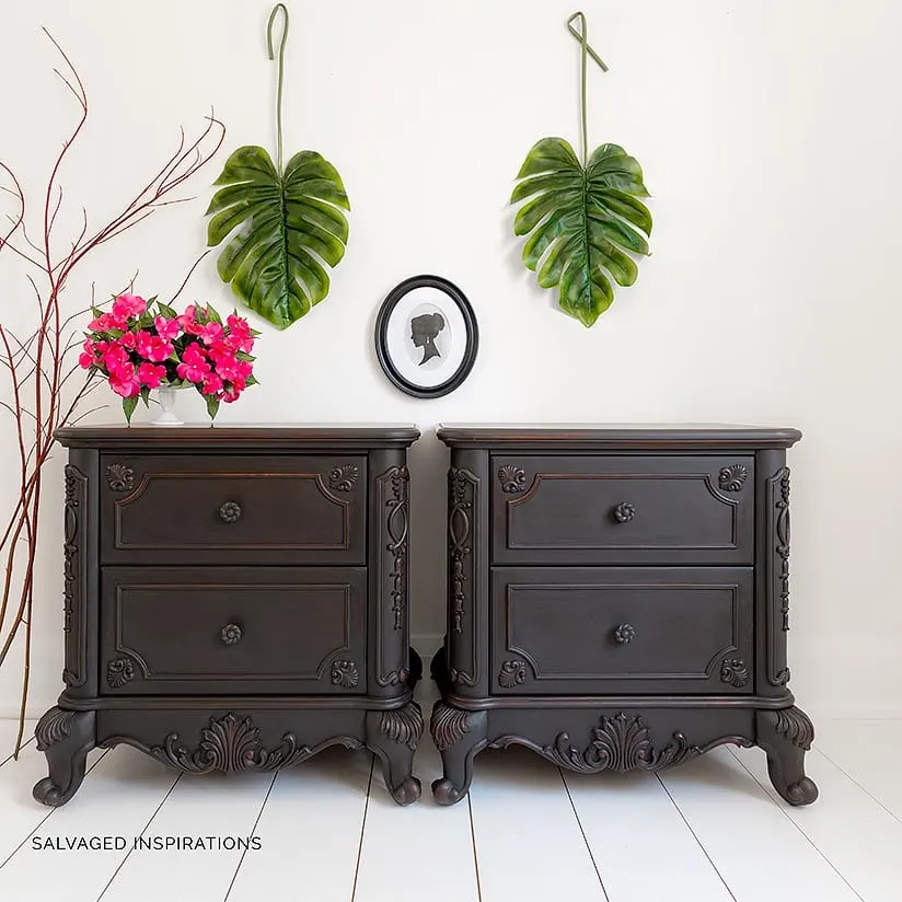 Painted Furniture ~ Should I Wax or Poly? - Salvaged Inspirations