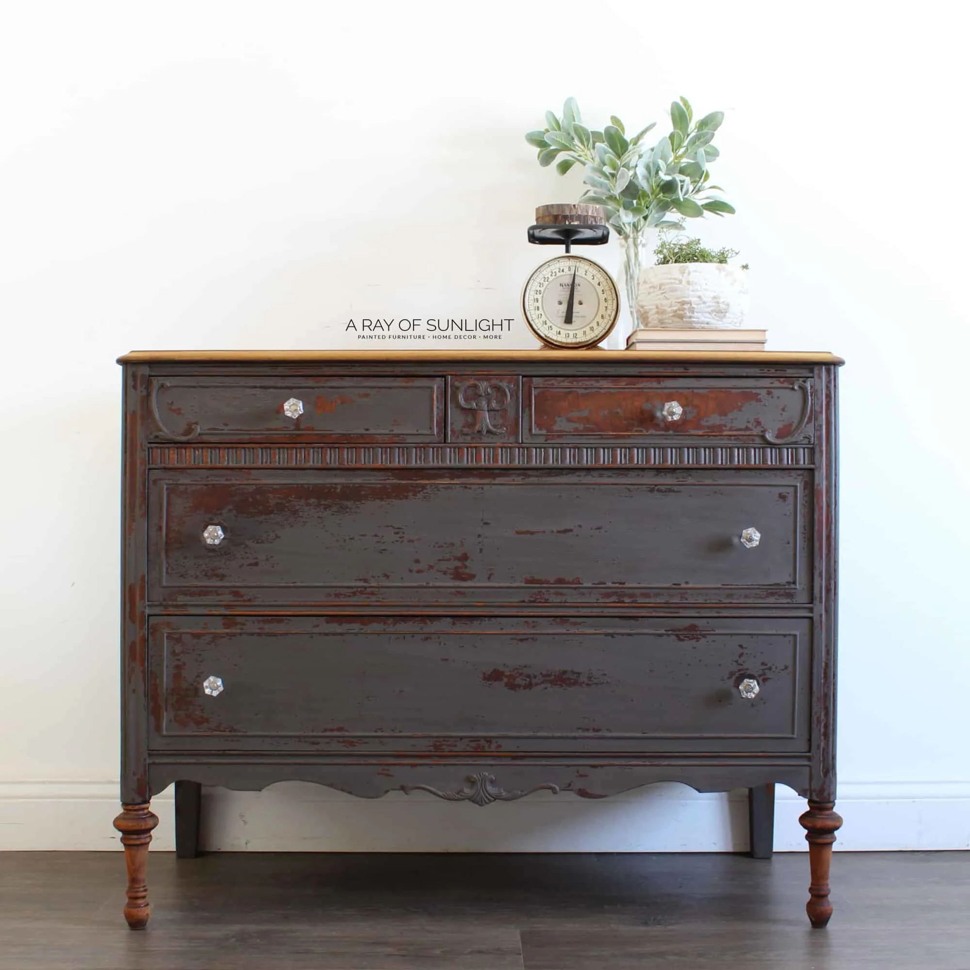 20 Milk Paint Furniture Before and After Makeovers - Lost & Found