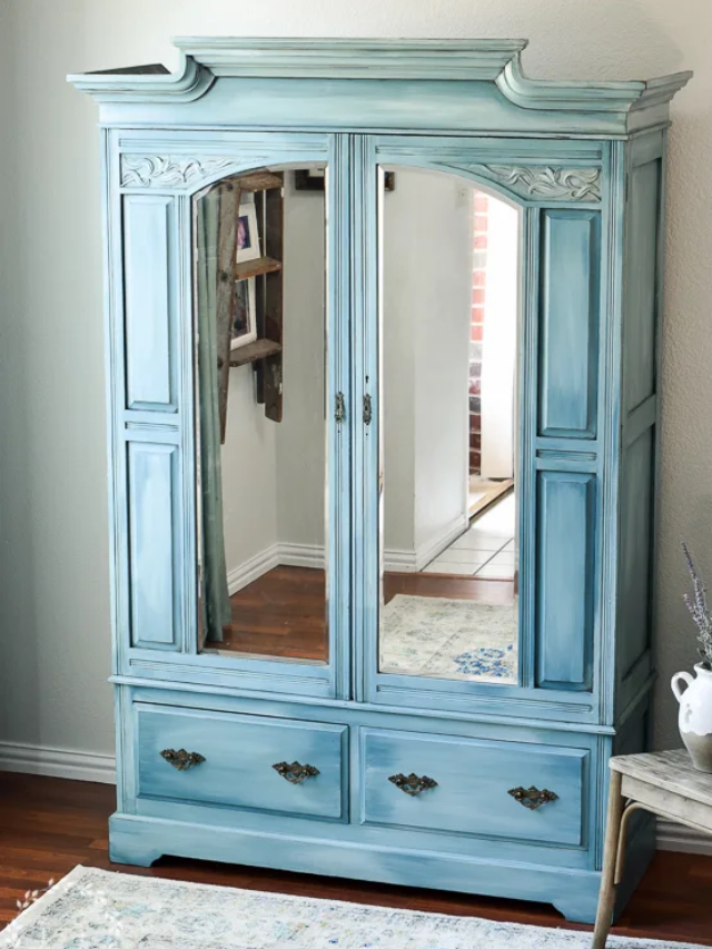 10 BEST DIY Armoire Makeover Ideas