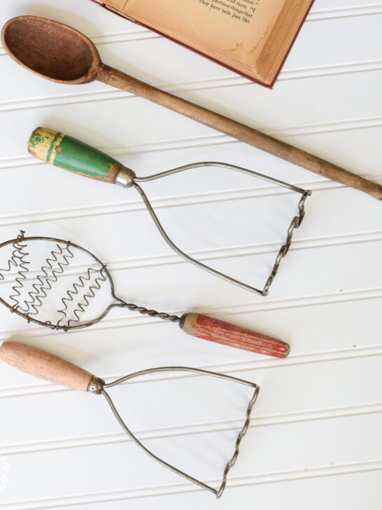 vintage kitchen utensils